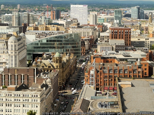 Manchester city center